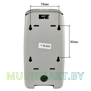Дозатор для антисептика и жидкого мыла Puff 8120Bl картинка 8